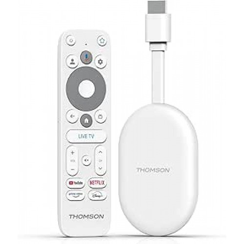 Thomson Cast 150 4K Ultra HD Streaming Dongle (150) White